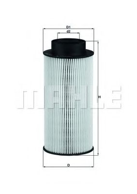 MAHLE Fuel filter 13180230 - MAHLE