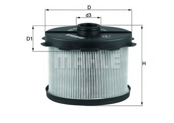 MAHLE Fuel filter 3413773 - MAHLE