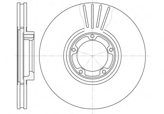 REMSA Brake Disc 12120238 - REMSA