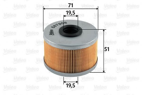 VALEO Fuel Filter 11181708 - VALEO