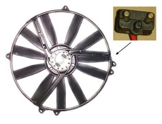 NRF Fan, engine cooling 11542462 - NRF