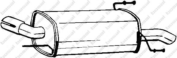 BOSAL End Silencer 12745731 - BOSAL