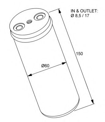 NRF Dryer, air conditioning 11541668 - NRF