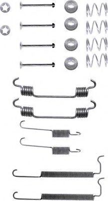 TEXTAR Accessory Kit, brake shoes 12172696 - TEXTAR