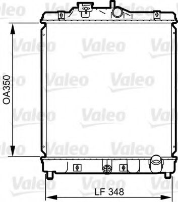 VALEO Radiator, engine cooling 10147079 - VALEO