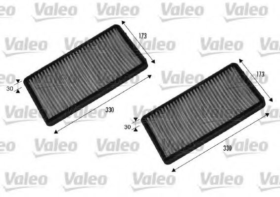 VALEO Filter, cabin air 10144777 - VALEO