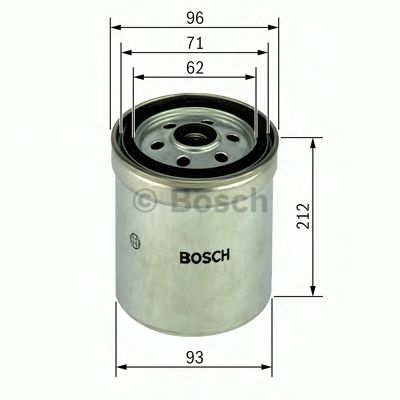 BOSCH Fuel filter 10099810 - BOSCH