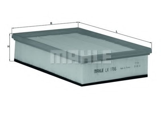 MAHLE Air Filter 11082651 - MAHLE