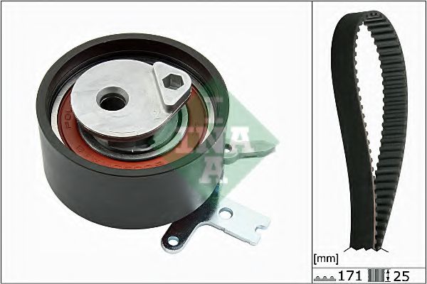 INA Timing Belt Set 11856037 - INA