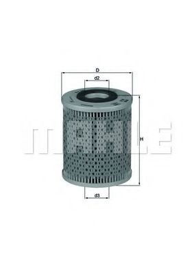MAHLE Oil Filter 11083172 - MAHLE