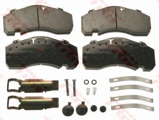 TRW Brake Pad Set, disc brake 10710115 - TRW
