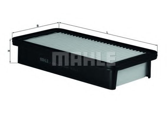 MAHLE Air Filter 11664400 - MAHLE