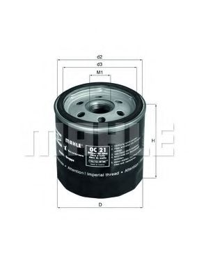 KNECHT Oil Filter 13212718 - KNECHT