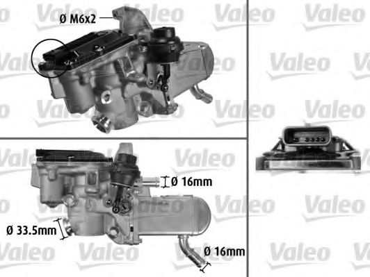 VALEO EGR Module 10424352 - VALEO