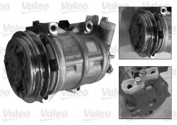 VALEO Compressor, air conditioning 10150570 - VALEO