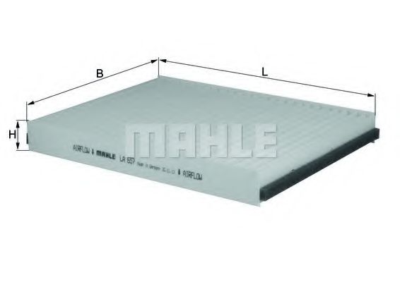 MAHLE Filter, interior air 11082399 - MAHLE