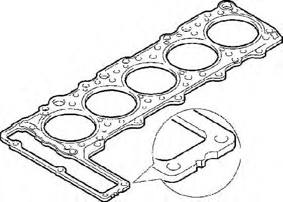 ELRING Gasket, cylinder head 4793461 - ELRING