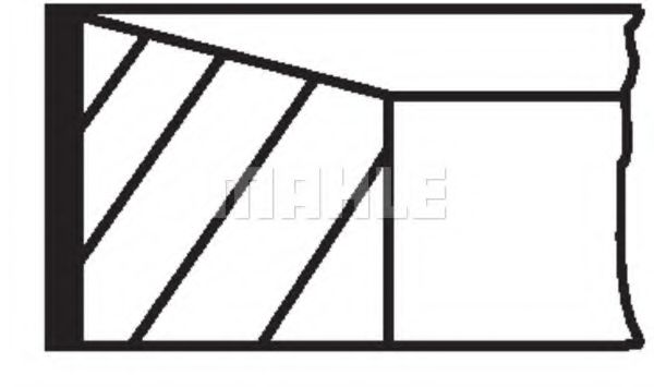 MAHLE Piston Ring Kit 11069575 - MAHLE