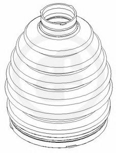 AUTOFREN SEINSA Bellow Set, drive shaft 12208672 - AUTOFREN SEINSA