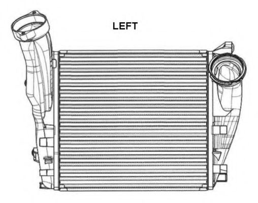 NRF Charge Air Cooler 11600105 - NRF