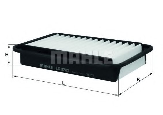 MAHLE Air Filter 11082875 - MAHLE