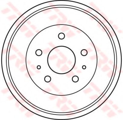 TRW Brake Drum 10703360 - TRW