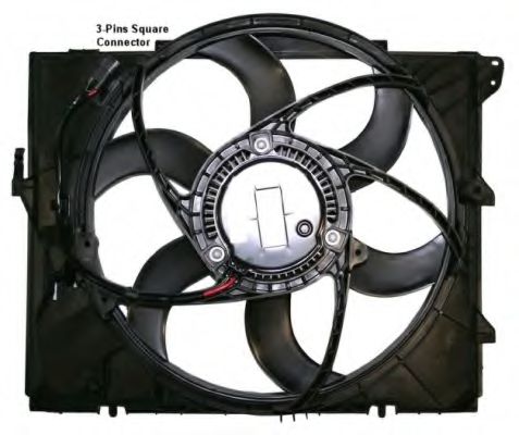 NRF Fan, engine cooling 11542391 - NRF