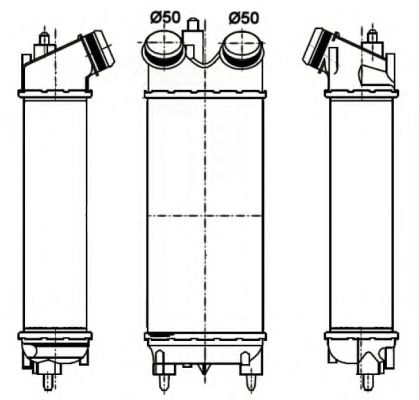 NRF Charge Air Cooler 11600094 - NRF