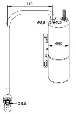 NRF Dryer, air conditioning 11541694 - NRF