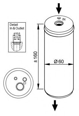 NRF Dryer, air conditioning 11541683 - NRF