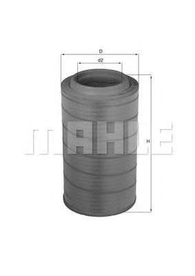 MAHLE Air Filter 11664319 - MAHLE
