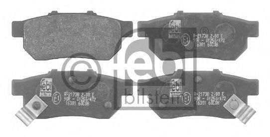 FEBI BILSTEIN Brake Pad Set, disc brake 11570950 - FEBI BILSTEIN