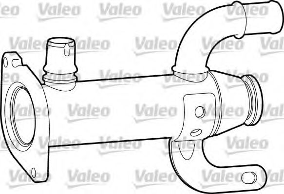 VALEO Cooler, exhaust gas recirculation 10151235 - VALEO