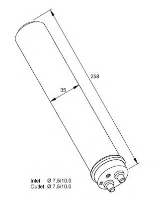 NRF Dryer, air conditioning 11541687 - NRF