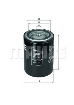 MAHLE Coolant Filter 11665049 - MAHLE