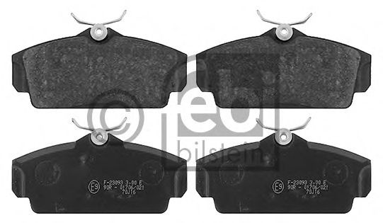 FEBI BILSTEIN Brake Pad Set, disc brake 11571017 - FEBI BILSTEIN
