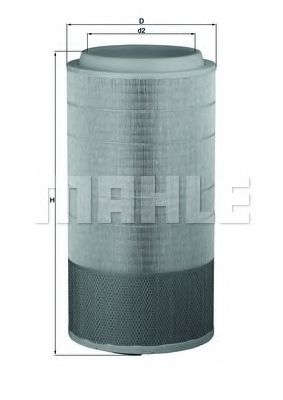 MAHLE Air Filter 11082857 - MAHLE