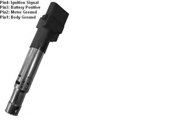 BorgWarner (BERU) Ignition Coil 11648851 - BorgWarner (BERU)