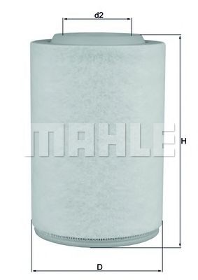 MAHLE Air Filter 11082877 - MAHLE