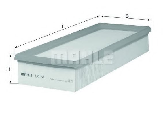 MAHLE Air Filter 3207893 - MAHLE