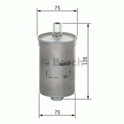BOSCH Fuel filter 10108823 - BOSCH