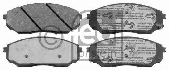 FEBI BILSTEIN Brake Pad Set, disc brake 11571099 - FEBI BILSTEIN