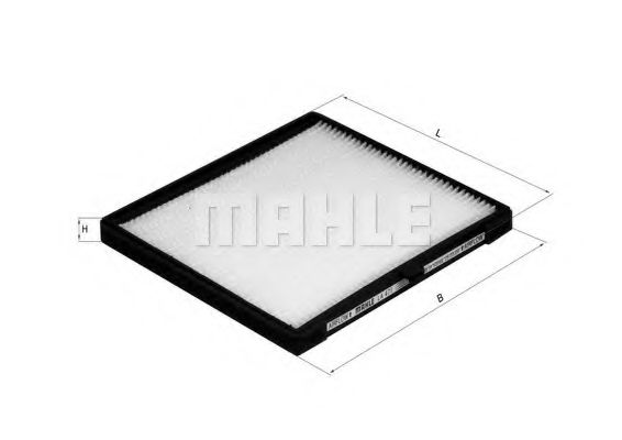 MAHLE Filter, interior air 11663924 - MAHLE