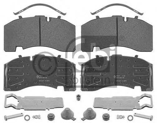 FEBI BILSTEIN Brake Pad Set, disc brake 11571224 - FEBI BILSTEIN