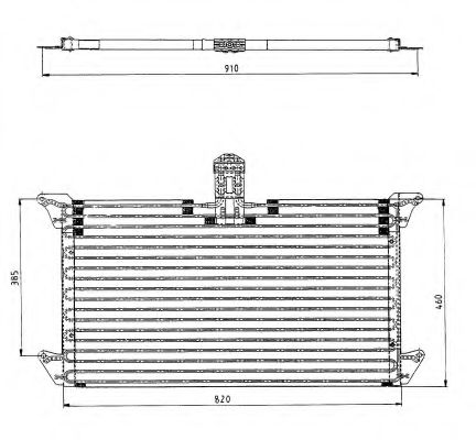 NRF Condenser, air conditioning 11541786 - NRF