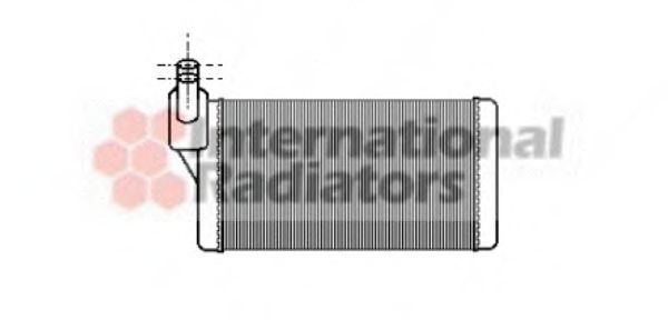 VAN WEZEL Heat Exchanger, interior heating 30075848 - VAN WEZEL