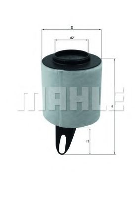 MAHLE Air Filter 11664216 - MAHLE