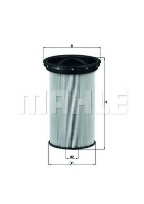 MAHLE Fuel filter 4648059 - MAHLE