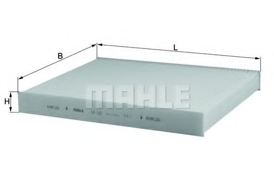 MAHLE Filter, interior air 11663819 - MAHLE