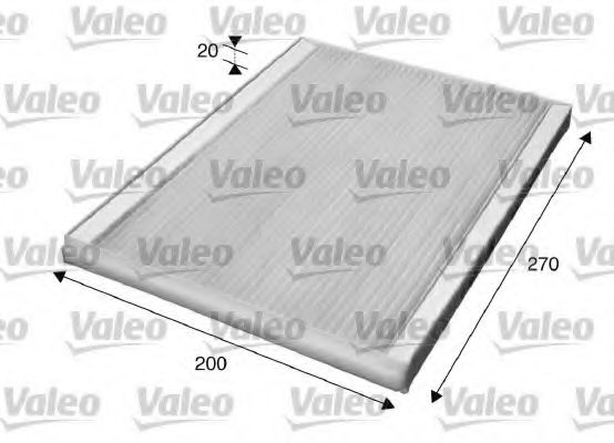 VALEO Filter, cabin air 10145649 - VALEO